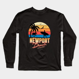 Newport Beach California Long Sleeve T-Shirt